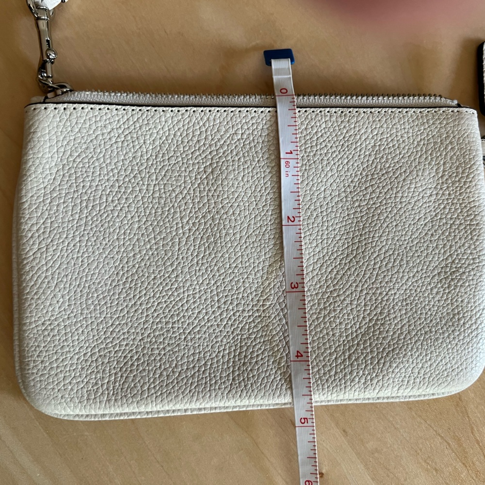 Coach Cream Studded Wristlet - Picture 7 of 9
